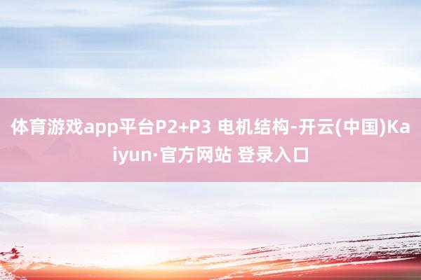 体育游戏app平台P2+P3 电机结构-开云(中国)Kaiyun·官方网站 登录入口